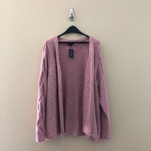 NWT 22/24 Pink Lane Bryant Cardigan Sweater